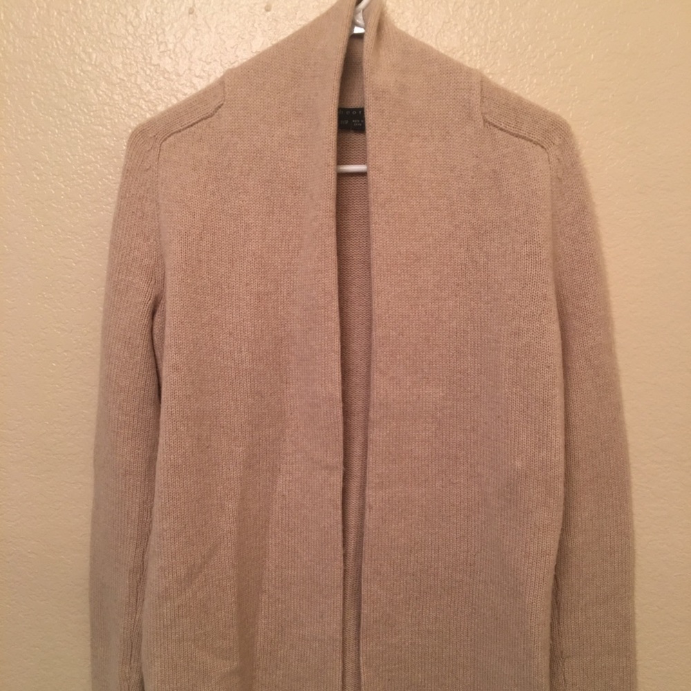 Theory cashmere sweater cardigan